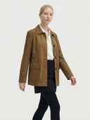 Skye | Chic Warm Long Sleeve Blazer - Credo Nera