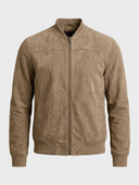 Vincent | Stylish Minimalist Slim Fit Bomber Jacket for Men - Credo Nera