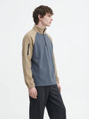 Owen | Cozy Half Zip Fleece Jumper for Men - Credo Nera