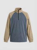 Owen | Cozy Half Zip Fleece Jumper for Men - Credo Nera