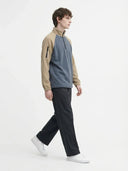 Owen | Cozy Half Zip Fleece Jumper for Men - Credo Nera