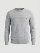 Miles | Textured Lightweight Men's Sweater For Year-Round Comfort - Credo Nera