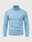 Jaxon | Classic Cozy Knit Turtleneck Sweater - Credo Nera