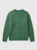 Noah | Cozy Chunky Cable Knit Men's Jumper - Credo Nera